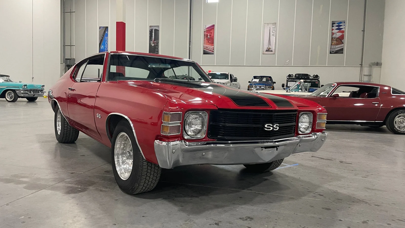 1971 Chevrolet Chevelle, stock 2022, front three-quarter view